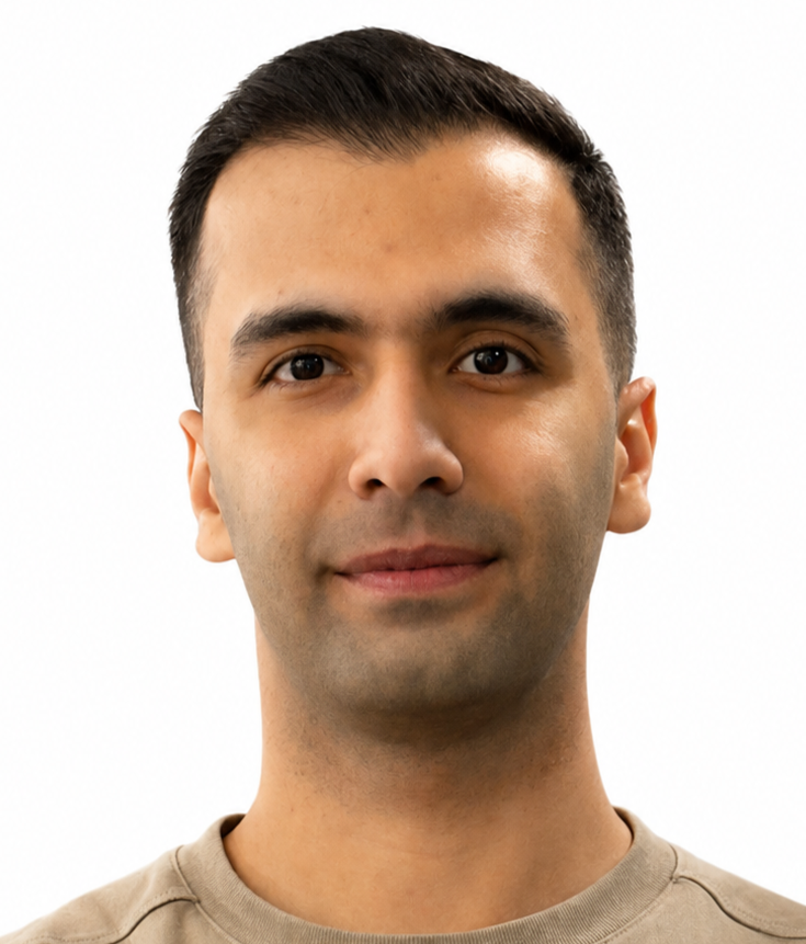 Portrait of Aref Saran